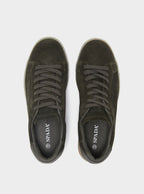 Sneakers in pelle scamosciata