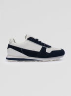Sneakers uomo in pelle e camoscio
