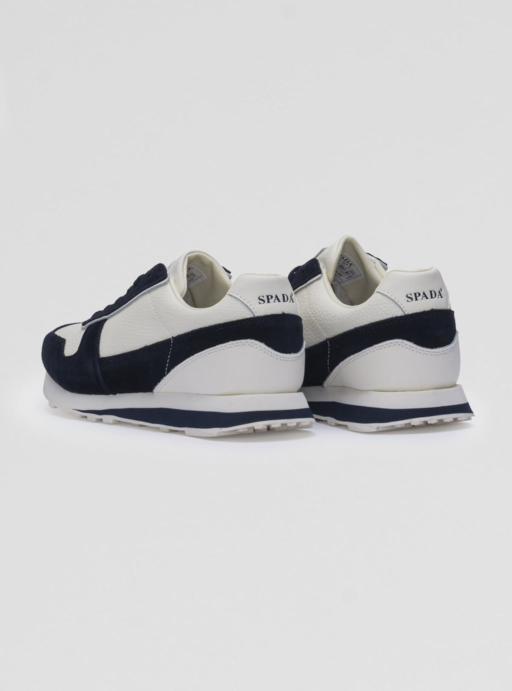 Sneakers uomo in pelle e camoscio