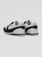 Sneakers uomo in pelle e camoscio