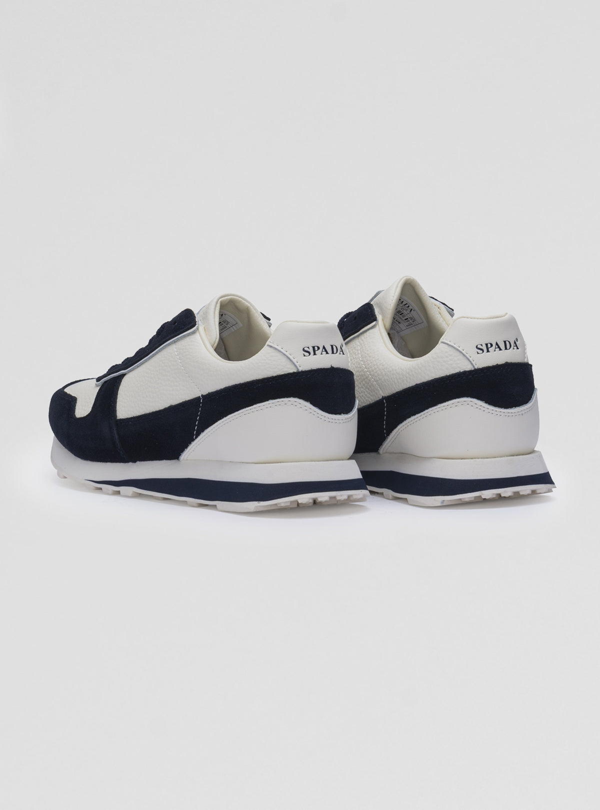 Sneakers uomo in pelle e camoscio