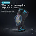 2pcs Compression Knee Support Sleeve Elastic & Breathable Knee Brace XL
