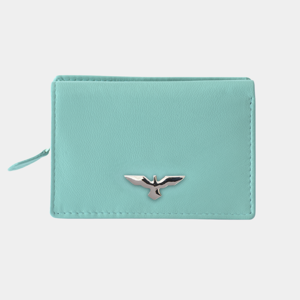 rtera Compacta de Cuero para Mujer – Modelo Jasmine – IULIUS