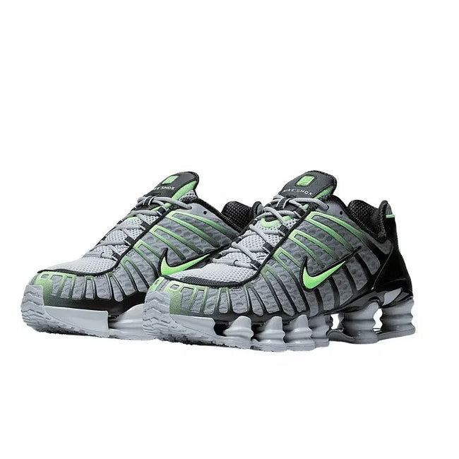 Nike-skor i grönt och Grå