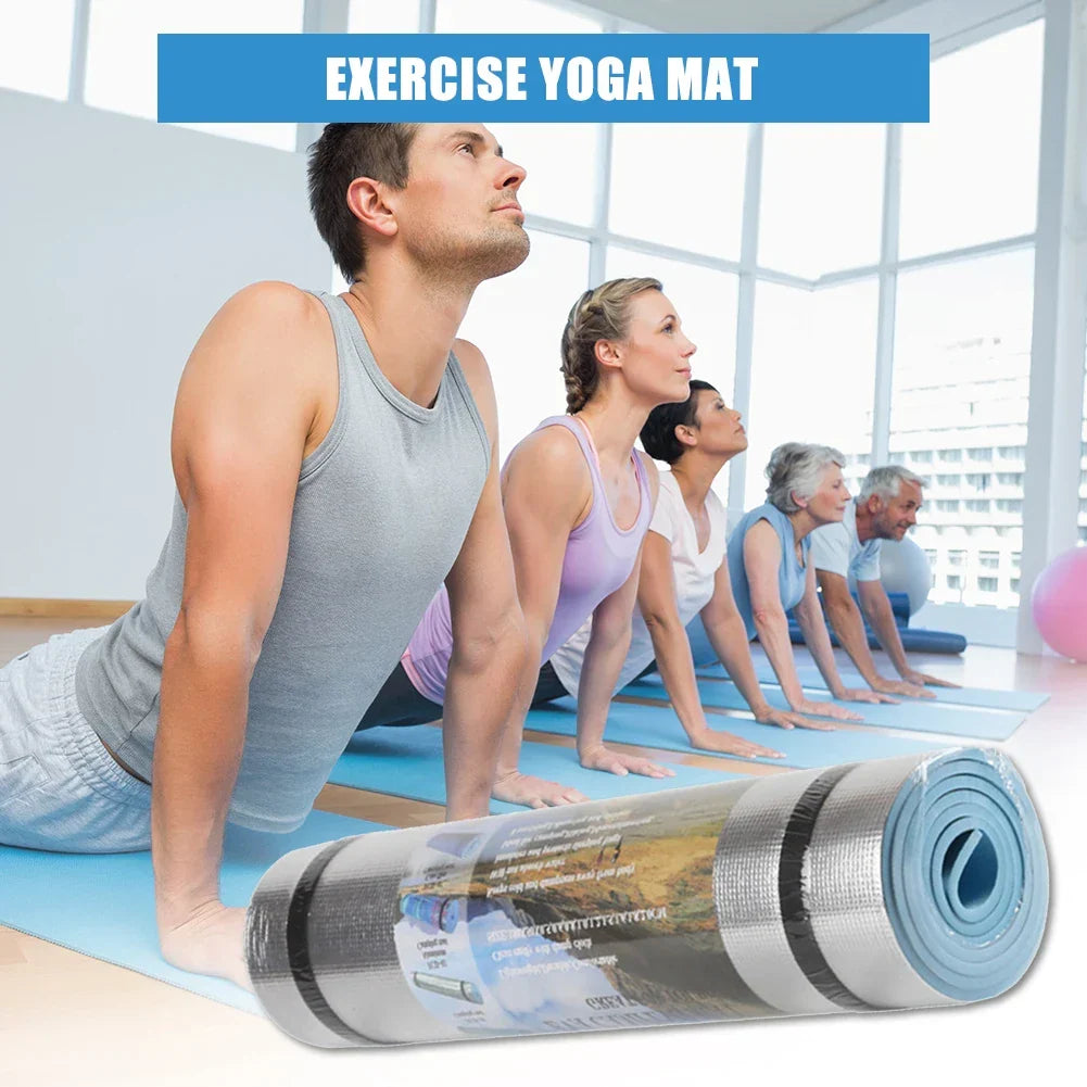 Thick EVA Yoga Mat for Gym & Outdoors