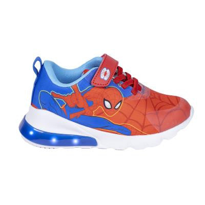 Spiderman Velcro children's sneakers with light-up soles
