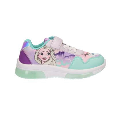 Disney Ice Magic velcro sneakers for kids with luminous soles