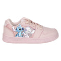 Stitch&Angel pink premium faux leather sneakers
