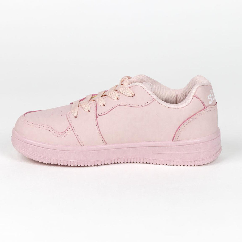 Stitch&Angel pink premium faux leather sneakers