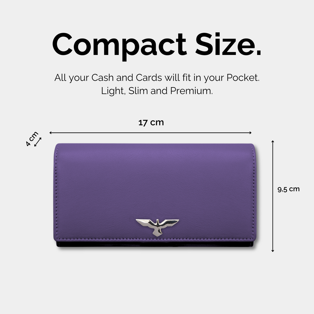 Cartera de Cuero  para Mujer – Modelo Violette – IULIUS