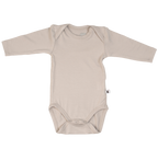 Bamboo Baby Long Sleeve Body - GREY