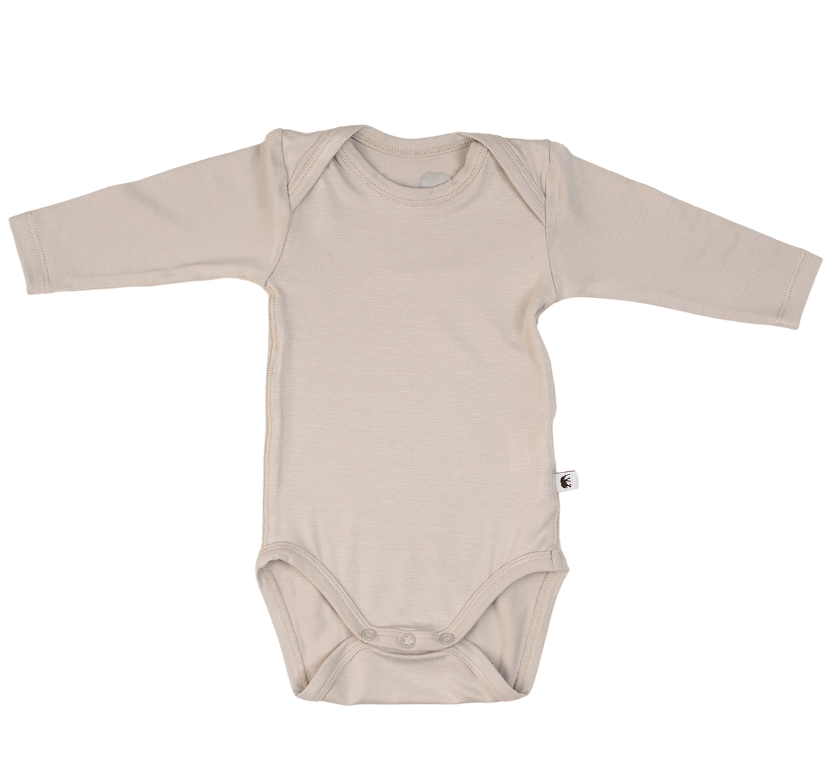 Bamboo Baby Long Sleeve Body - GREY