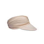 Capri Reversible UV Visor | UPF50 Sun Visor - White/Nude