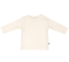 Bamboo Baby Long Sleeve T-Shirt - CREAM