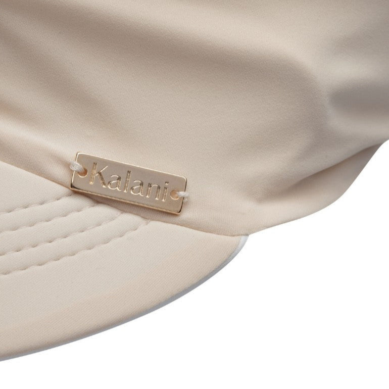 Capri Reversible UV Visor | UPF50 Sun Visor - White/Nude