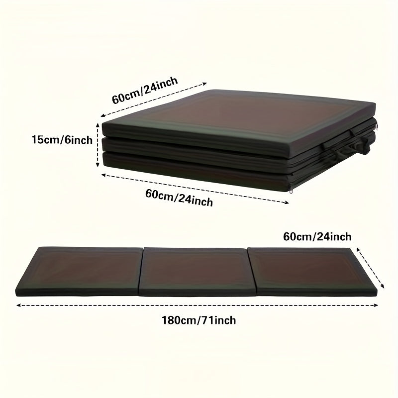 Folding Gym PU Foam Pad Exercise Mat