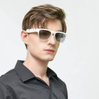 OhO smarta glasögon, polariserade solglasögon med Bluetooth-högtalare, atletisk/utomhus UV-skydd och röstkontroll, unisex