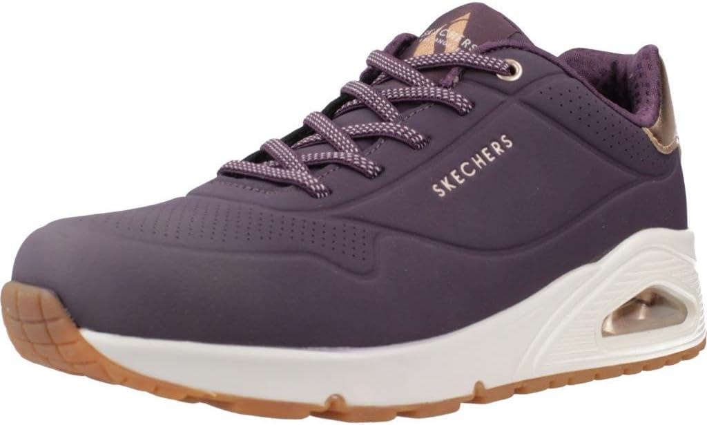 Skechers Damen UNO Shimmer Away Sneaker