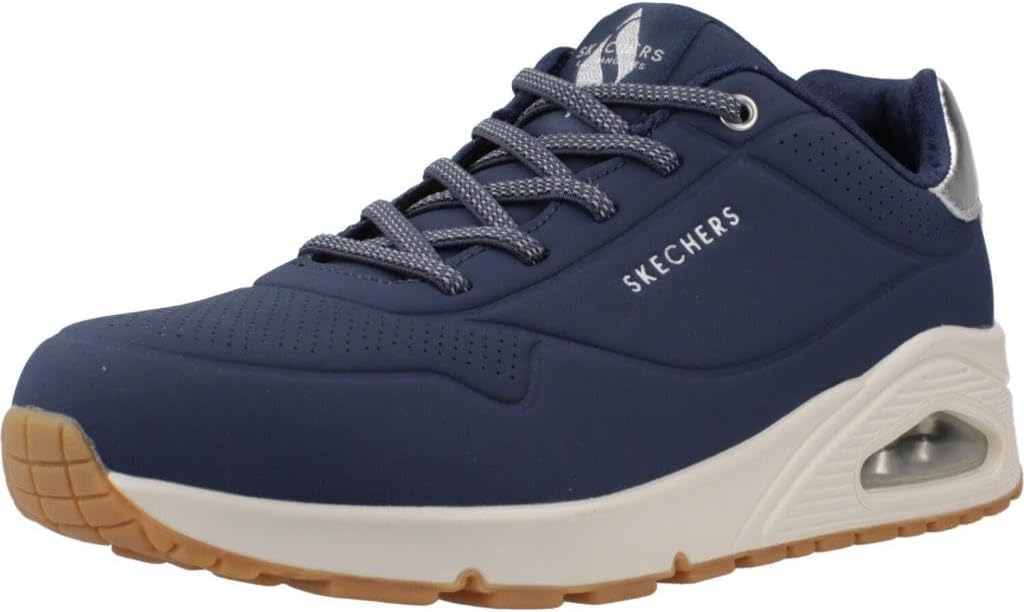 Skechers Damen UNO Shimmer Away Sneaker