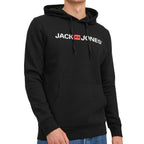 JACK & JONES Male Kapuzenpullover Logo Kapuzenpullover