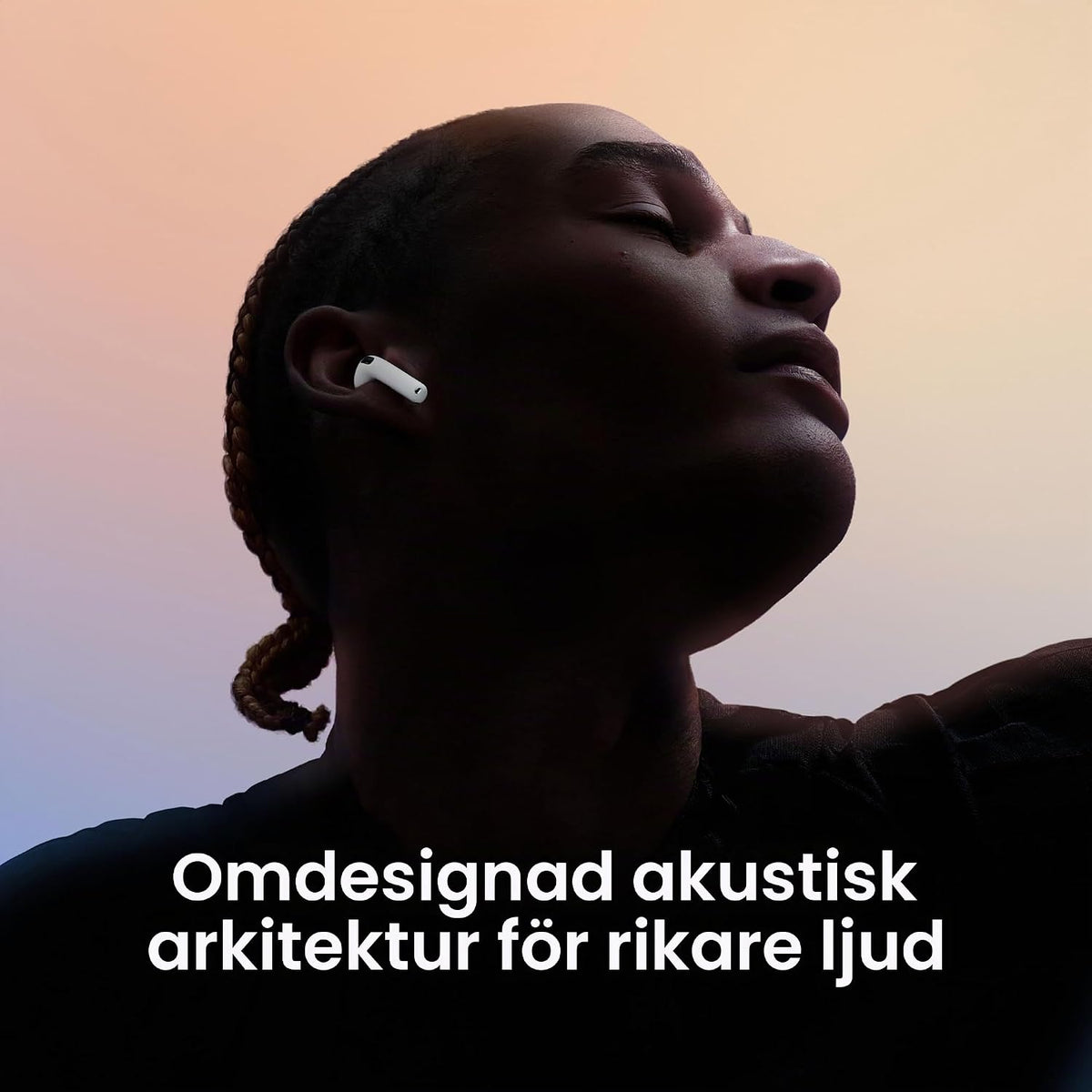 Apple AirPods 5 med trådlöst laddningsetui, trådlösa öronsnäckor