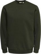 Only & Sons Herren Onsceres Crew Neck Noos Sweatshirt (1er Pack)