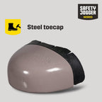SAFETY JOGGER S3 Sicherheitsschuhe Herren Leicht - BESTBOY - Schwarz