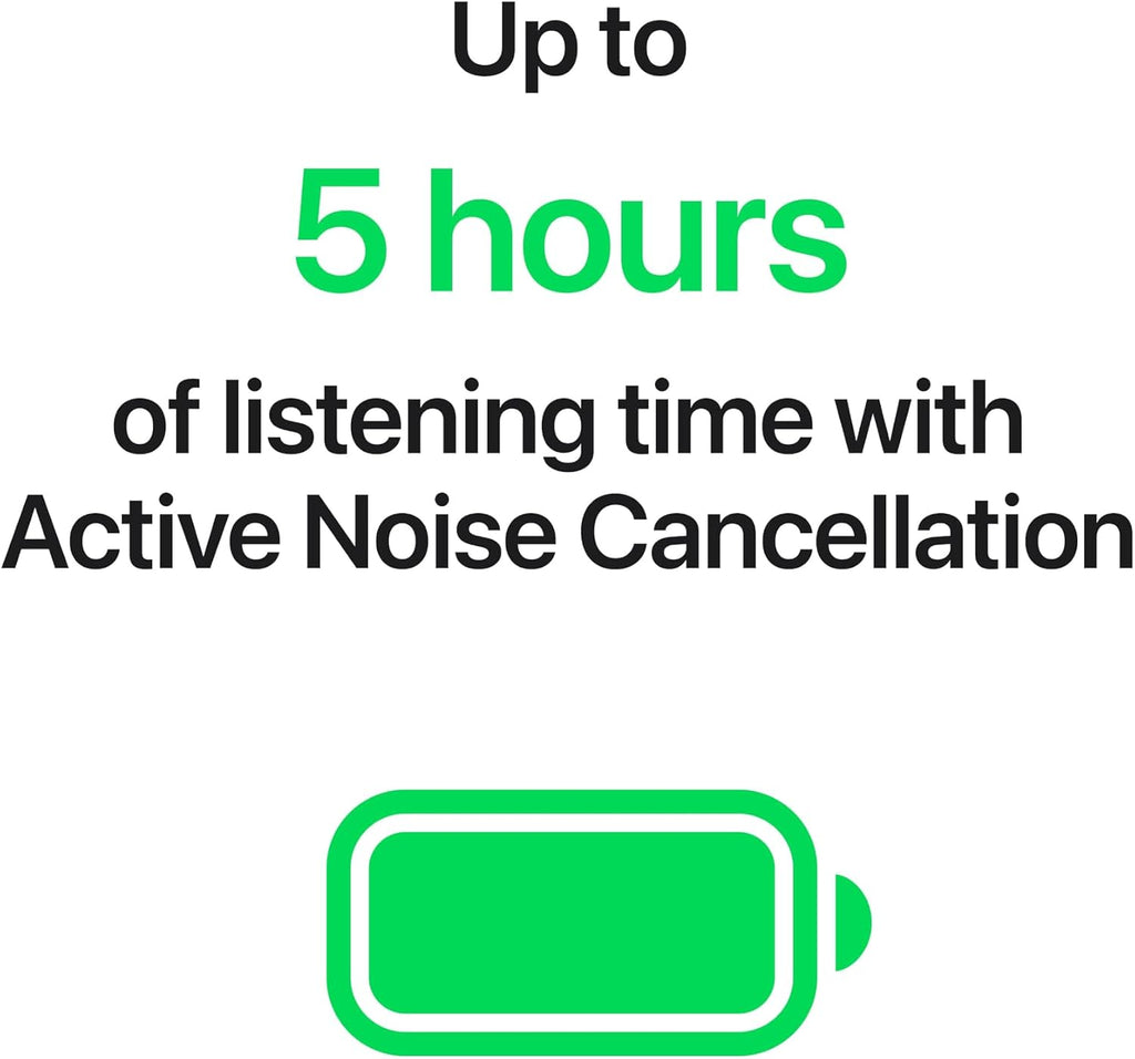 Apple AirPods 5 med trådlöst laddningsetui, trådlösa öronsnäckor