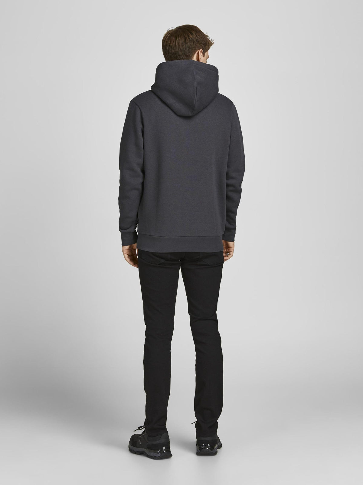 JACK & JONES Male Kapuzenpullover Logo Kapuzenpullover