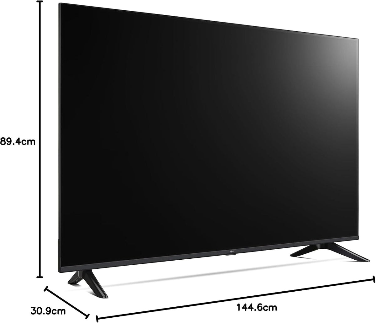 LG 43UA73006LA - TV 43", UHD 4K, WebOS 25, Ultimate IA, HDR10 Pro, Super Upscaling, Dolby Digital Plus, Google Assistant, Svart