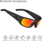 OhO smarta glasögon, polariserade solglasögon med Bluetooth-högtalare, atletisk/utomhus UV-skydd och röstkontroll, unisex
