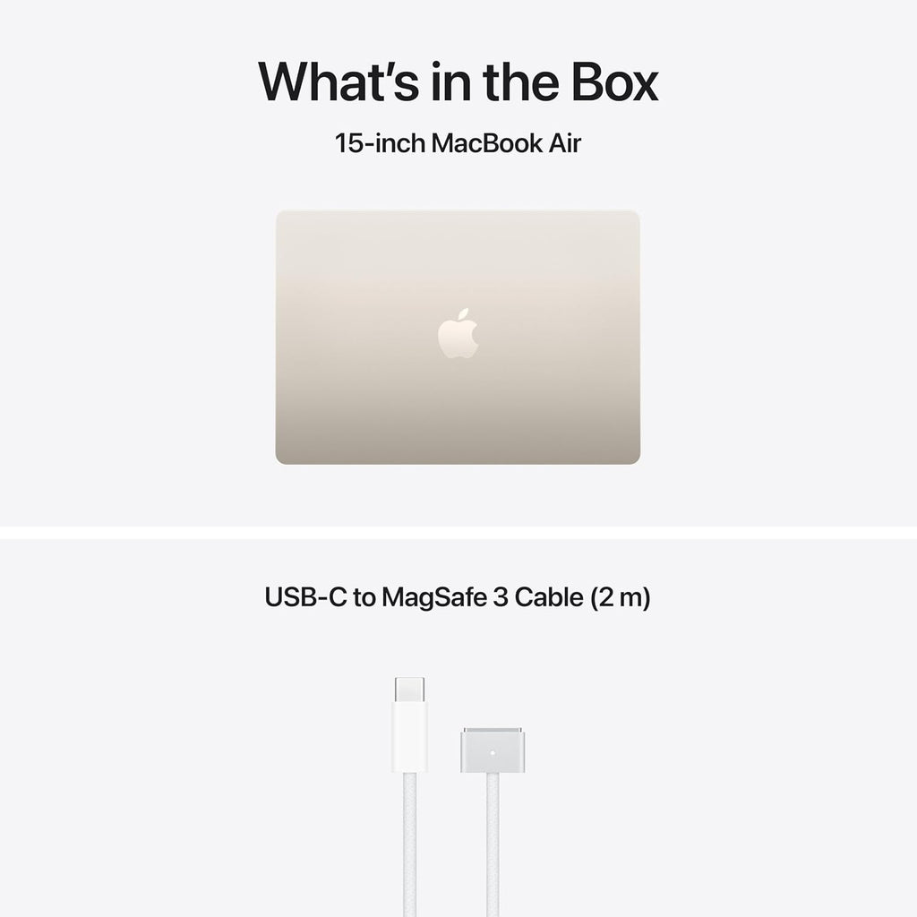 Apple MacBook Air 15,3-tum med M5-chip: Byggd för AI, Liquid Retina-skärm, 16GB enhetligt minne, 512GB SSD, 12 MP Center Stage-kamera, Touch ID, wifi 7, himmelsblå