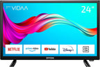 DYON Smart 40 VX-2 Full HD-TV, trippel HD-mottagare (DVB-C/-S2/-T2), App Store, Prime Video, Netflix, YouTube, DAZN, Disney+, svart