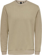 Only & Sons Herren Onsceres Crew Neck Noos Sweatshirt (1er Pack)