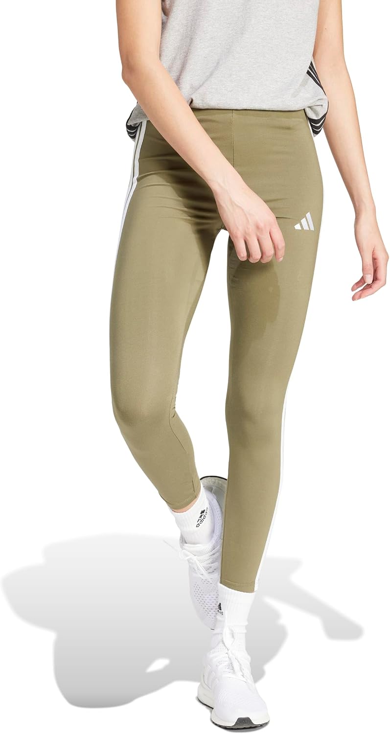 adidas Women's Essentials 3-Streifen Cotton Leggings