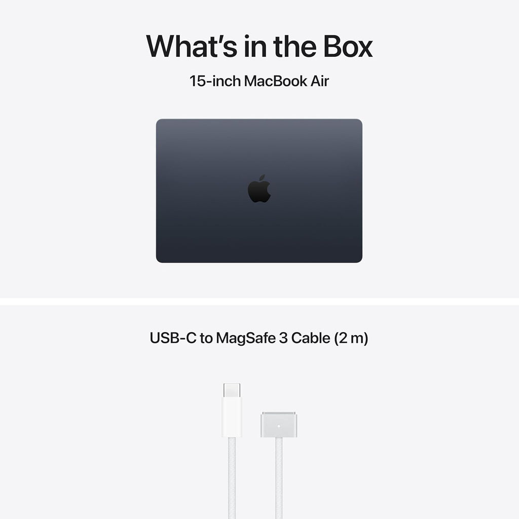 Apple MacBook Air 15,3-tum med M5-chip: Byggd för AI, Liquid Retina-skärm, 16GB enhetligt minne, 512GB SSD, 12 MP Center Stage-kamera, Touch ID, wifi 7, himmelsblå