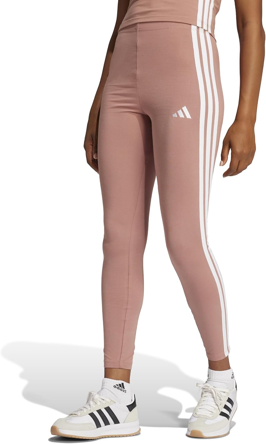 adidas Women's Essentials 3-Streifen Cotton Leggings