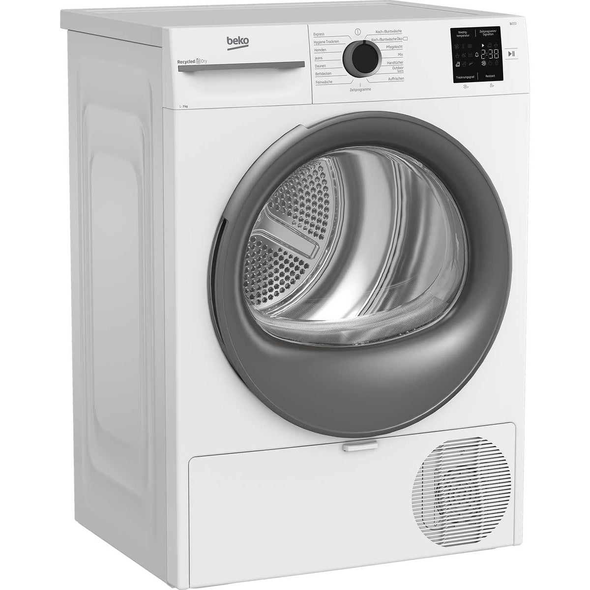 Beko BM3T38210W1 Wärmepumpentrockner, 8 kg Trocknen, Energieklasse E