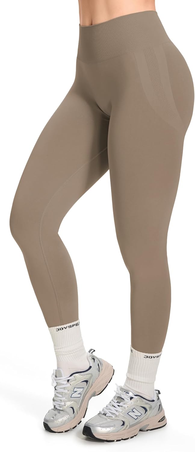 JOYSPELS Scrunch Butt Leggings Damen, High Waist Booty Lifting Po Push Up Gym Sporthose Seamless