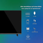 JVC VIDAA LT-40VDF2555 (2026) Smart TV, Full HD HDR, med 100 cm skärmdiagonal och inbyggd trippeltuner, LED-TV