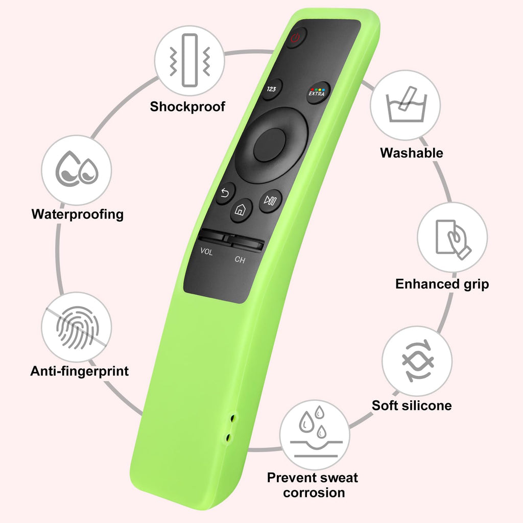 Replacement Voice Remote for Samsung-TV-Remote Control Compatible for All Samsung with Voice Function Smart Curved Frame QLED LED LCD 8K 4K TVs