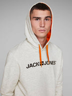 JACK & JONES Male Kapuzenpullover Logo Kapuzenpullover