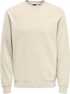 Only & Sons Herren Onsceres Crew Neck Noos Sweatshirt (1er Pack)