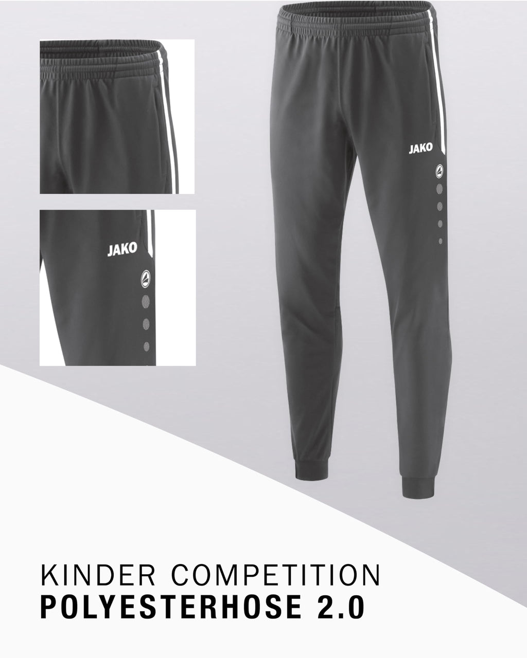 Jako Unisex Kinder Polyesterhose Jako Competition 2.0_9218_Kinder