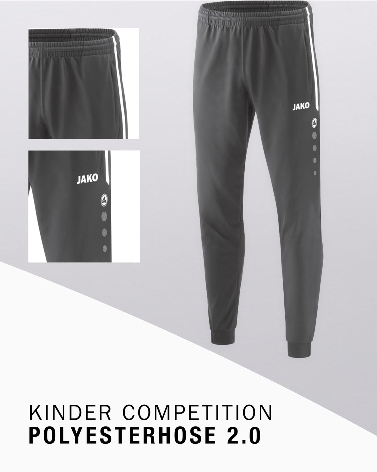 Jako Unisex Kinder Polyesterhose Jako Competition 2.0_9218_Kinder