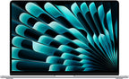 Apple MacBook Air 15,3-tum med M5-chip: Byggd för AI, Liquid Retina-skärm, 16GB enhetligt minne, 512GB SSD, 12 MP Center Stage-kamera, Touch ID, wifi 7, himmelsblå