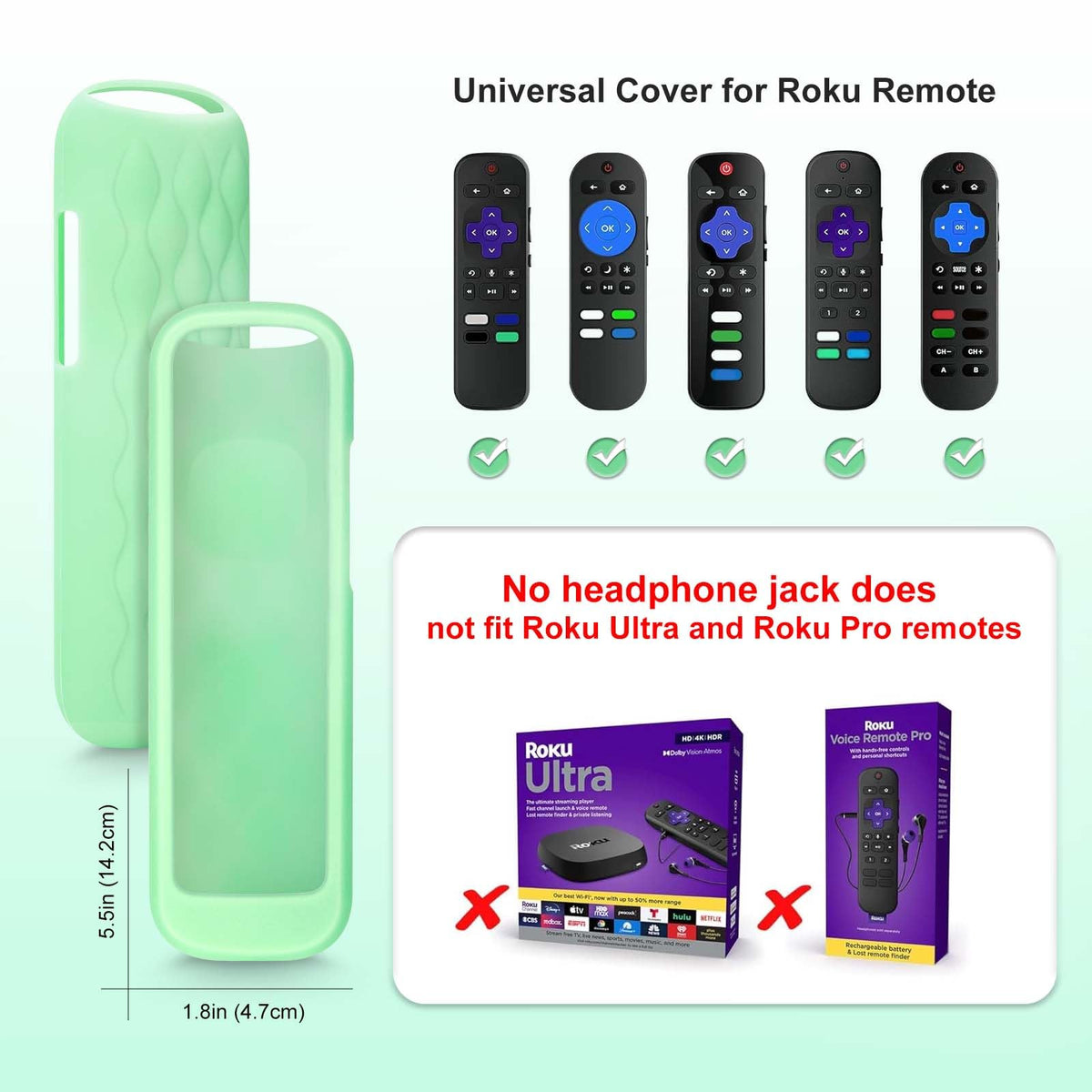 Universal for Samsung-Smart-TV-Remote-Control Replacement【Pack of 2】
