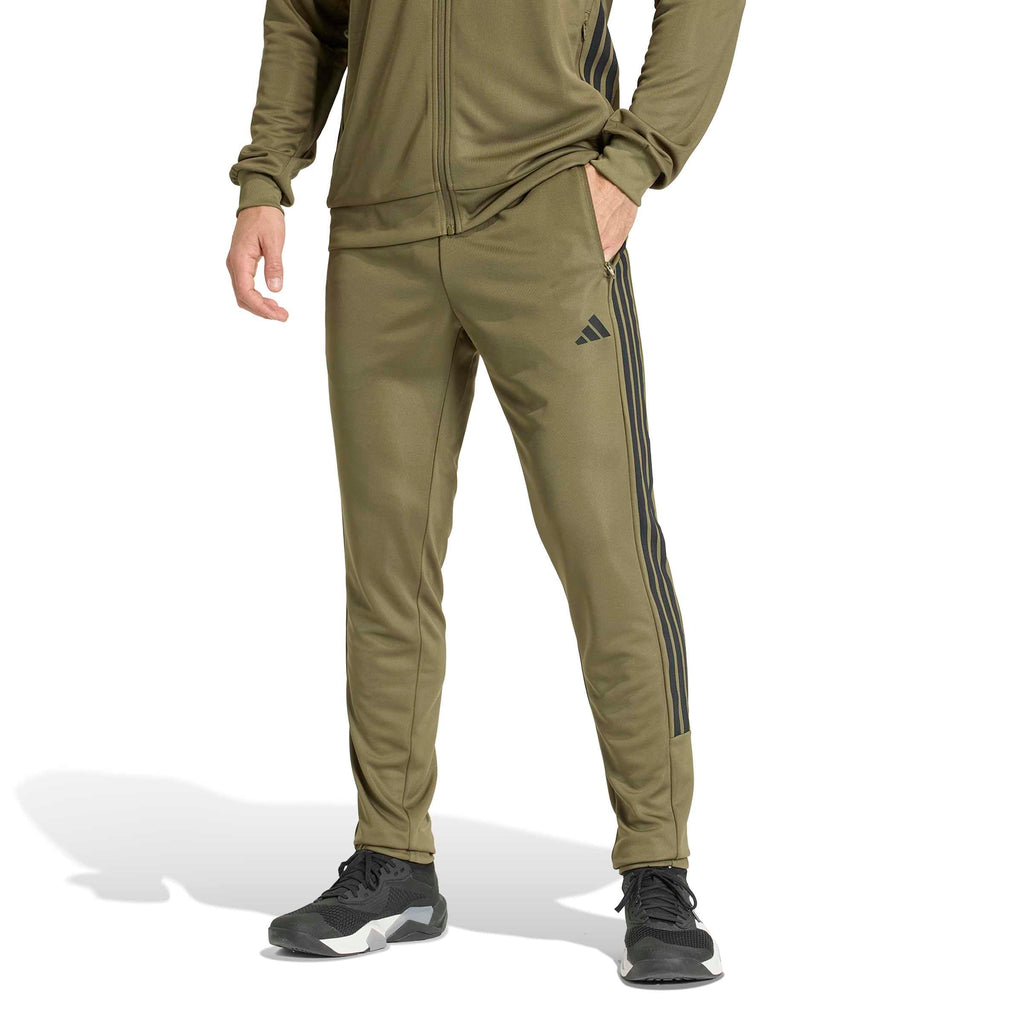 adidas Herren Workout Essentials All-set 3-stripes Knit Pant