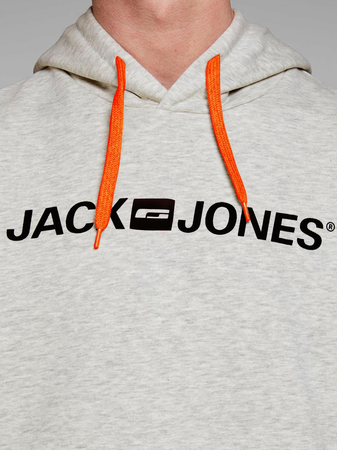 JACK & JONES Male Kapuzenpullover Logo Kapuzenpullover