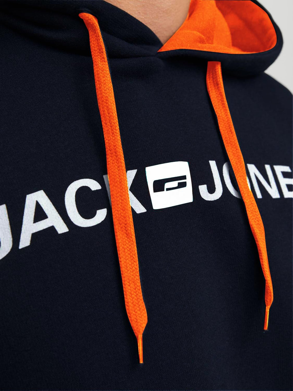 JACK & JONES Male Kapuzenpullover Logo Kapuzenpullover